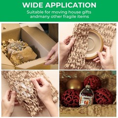 Honeycomb Packing Paper Sheets Bubble Cushioning Wrap for Moving, Products & …