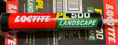 Loctite PL 500 28 oz Landscape Adhesive Block Brown Case of 12 pack