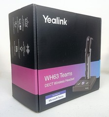 Yealink WH63 Teams DECT Wireless Headset New Sealed – Certified Microsoft Teams