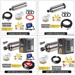 BULKMAN3D OXMAN CNC Router Machine Full Kit- 1610 Ball Screws for Wood Cutting