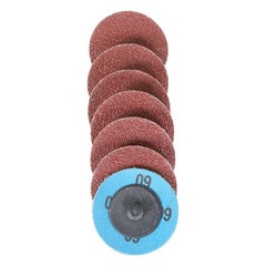 51 Pcs 2″ 36 60 80 120 240 Grit Change Sanding Discs Roll Lock Die Grinder Discs
