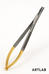 1 Premium T/C Castroviejo Needle Holder 7″ STRAIGHT Surgical DENTAL Instruments