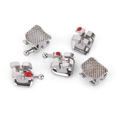 Dental Orthodontic Brackets Braces Standard Roth.022 Hooks 345 AZDENT