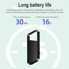 Mini Digital Hidden Spy Audio Voice Activated Recorder MP3 Small Smart Playback