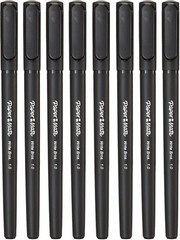 Paper Mate Write Bros Ballpoint Stick Pen, Black 1 Count (Pack of 1),