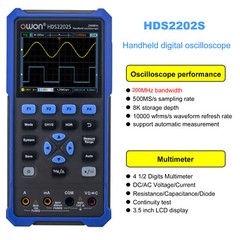 Two Channel Oscilloscope for OWON HDS200 Series Digital Oscilloscope HDS2202S