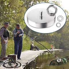 300 lbs(136 KG) Pulling Force Powerful Fishing Magnets,with Countersunk Hole