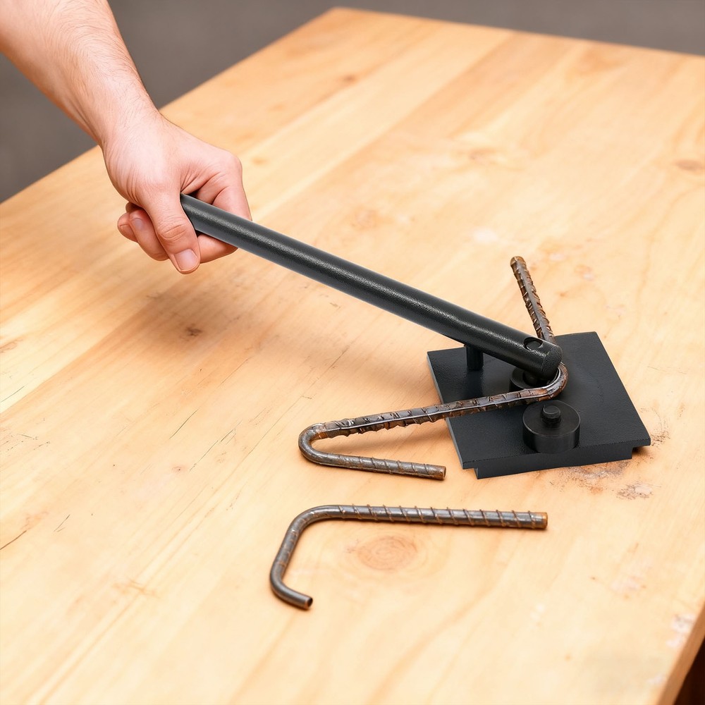 Modern Rebar Bender Manual Rebar Bending Tool Rebar Bender Tool With 6 45# Dies