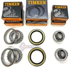 Ford Ranger 2wd Front Wheel Bearings & Seals Kit 1995-2011 (2 sides) TIMKEN