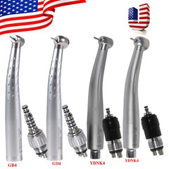 Yabangbang Dental High Speed Handpiece with Quick Coupler 4 Holes USA