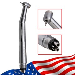 10 Pcs Seasky Dental High Speed Turbine Handpiece Push 4Hole Fit NSK PANA MAX CE