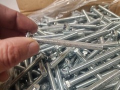 Box of 500 pcs Brighton Best A307 Grade A Carriage 5/16-18 x 3-1/2” Long