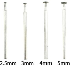 13PCS T Shaped Head Diamond Grinding Burr Drill Bit Set 0.5mm-10mm Grinding B…