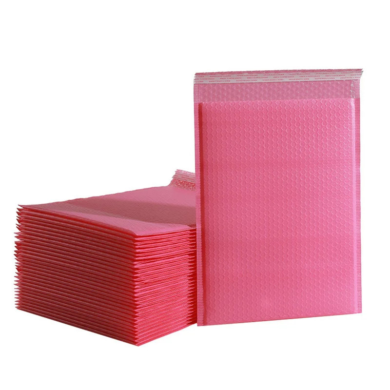 20PCS Pink Bubble Mailers Self Seal Padded Poly Shipping Envelopes Mailing Bags