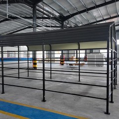 13x20ft Heavy-Duty Galvanized Metal Livestock Shelter Cattle Barn Shed US Stock