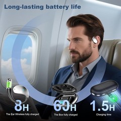 3-In-1 Smart Voice Translation Earbuds 150+ Languages Real Time Translator New