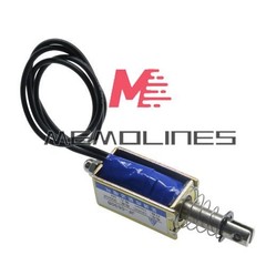 1-10PCS JF-0530B DC12V 300mA 5N/10mm Pull-Push-Type DC Solenoid Electromagnet