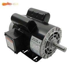 5HP Electric Motor 3450RPM 1 Phase 208V-230V 5/8″ Shaft 56 Frame CW/CCW