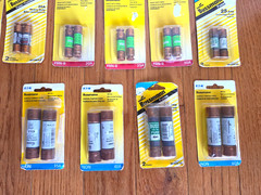 Eaton Bussman F30A/25A/60A NON FRN-R Plug Fuses General Heavy Lot of 20 Packages