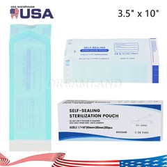3.5×10″ Self Seal Pouch Sterilization Bag Pouches Dental