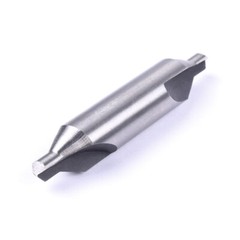 5-Piece HSS Center Drill Bits Set #1-#5, 60° Angle for Lathe & Metalworking