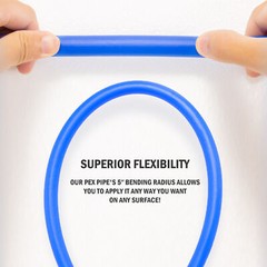 Secondhand 1/2 in. PEX Pipes 2x300ft Tubing PEX-B Water Plumbing Floor Heating