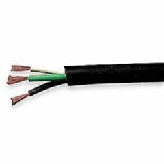 43025 4/3 Wire Cord SOOW , Rubber Coated, 4 Gauge, 3 Conductor, 600V 25′