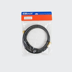Elitech Hvac Vacuum Hose,Fittings 3/8″ x 3/8″,Heavy Duty Charging Vacuum Hose…