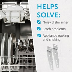 Undercounter Dishwasher Bracket Replacement Easy Installation & Mounting Bra…