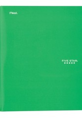 Five Star 2-Pocket & 3-Prong Laminate Folders, 11 x 8.5 (8-PACK) New Free Ship