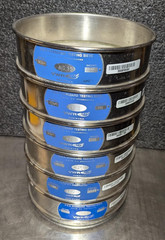 8″ USA Standard Testing Sieve Stainless Steel, Size No. 635,100,80,,50,40