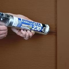 Dynaflex 230 10.1 Oz. Brown Premium Exterior/Interior Window, Door and Trim Seal
