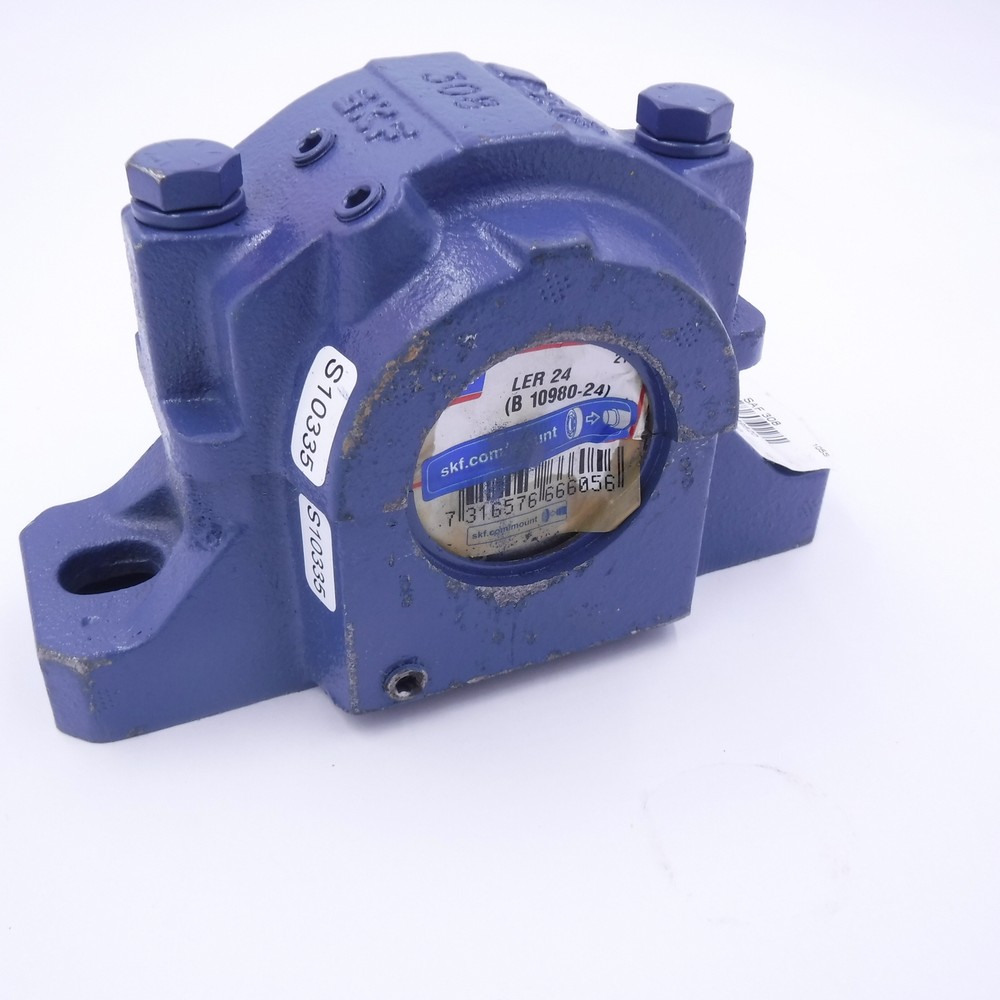 SKF Bearing Housing Pillow Block SAF 308 W/ LER 24 Bearing Cast Iron
