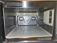 Tested Working Sharp R21LCFS 1000 Watts Commercial Microwave Oven #4