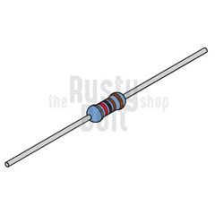 Resistors – 1/2 w (0.5 watt) – 8.2K ohm – 1% Tolerance – Metal Film – New