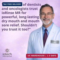 Oral Rinse Mouthwash for Dry Mouth Mouth Sores Relief Alcohol Free Mint 1 L