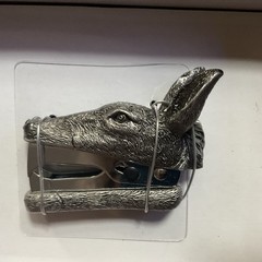 Gallery Design BOAR /HORSE Head Desk Staple Remover – Gallery Design New Rare