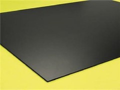 BLACK POLYSTYRENE PLASTIC SHEET 1/8″ X 12″ X 12″ VACUUM FORMING