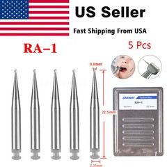 Burr Dental Round Latch Carbide Bur RA 1 2 3 4 5 6 7 8 Midwest LA For Slow Speed
