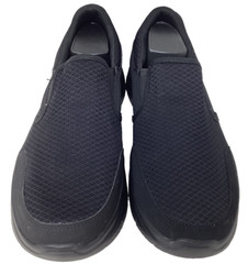 Skechers Men’s Work RF Mcallen Slip On Slip Resistant Shoes Blk Size:11.5 156RT