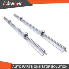 Labwork 2PCS SBR16-1500mm Rails w/4 Bearings for DIY CNC Milling Machine