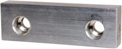 1 Pair Gibraltar Soft Aluminum Vise Jaws, Flat/No Step, 5/8″ Thick x 4″ Wide