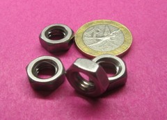 Thin Grade 2 Hex Nut, Steel, RH 5/16″-18 x 3/16″ Height – 300 Pcs