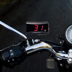 Water Temp Gauge Digital Display Temperature 0~120℃ Car Motorcycle Meter Sensor