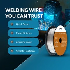 3 Pack Pgn Flux Core Welding Wire E71t11 .030 Inch 2 Pound Spool Gasless Mild