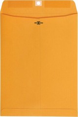 9 x 12-Inch Kraft Envelopes with Gummed Closure – 100-Pack, Perfect for Mailing