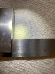 Brown & Sharpe Machinist Square No. 540 3″ Blade x 2″ Base Steel Unmarked