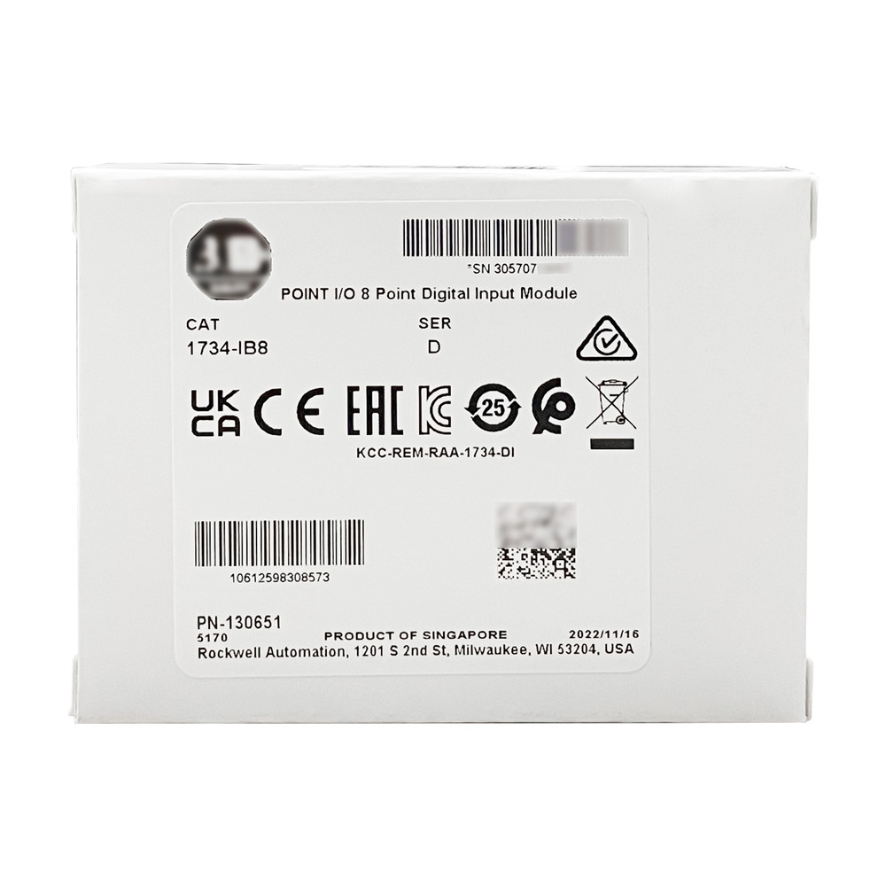 NEW Allen-Bradley 1734-IB8 /D POINT I/O 8 Point Digital Input Module 1734IB8