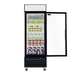 Commercial Reach in Freezer Glass Door Display Merchandiser Restaurant NSF 27″ W