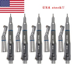 Dental Straight Contra Angle Air Motor E-type 2/4 holes Low Speed Handpiece USA